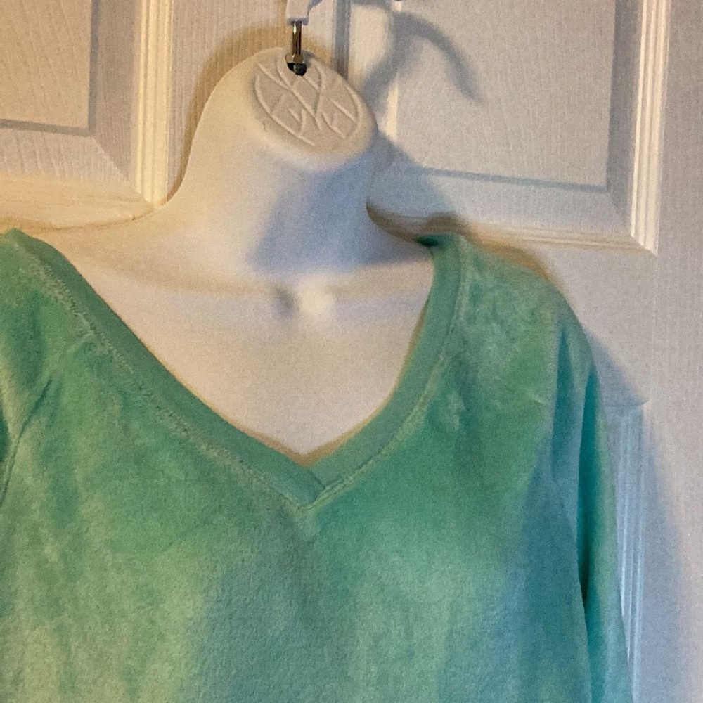 Mint Green Pajama Shirt - Picture 2 of 3